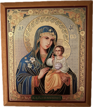 BILD IKONE DER MUTTERGOTTES
